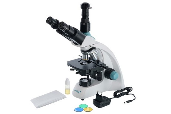 Levenhuk Microscopio digitale trinoculare D400T
