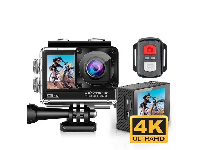 Action Camera 4K Stabilizzata Vision Duo Action Camera 4K Stabilizzata Vision Duo
