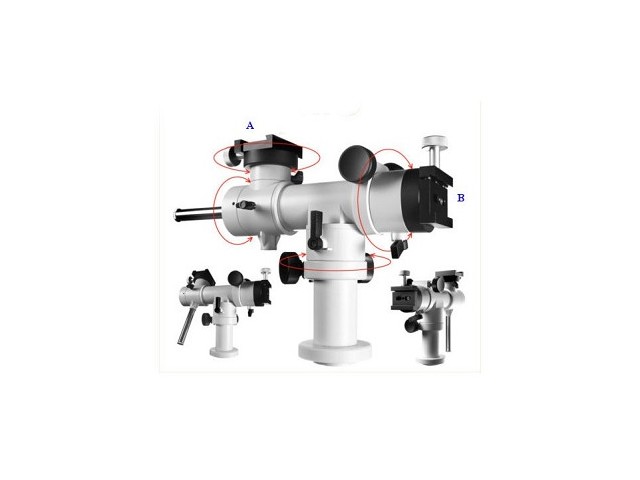 Montatura altazimutale micrometrica T-Sky Montatura altazimutale micrometrica T-Sky