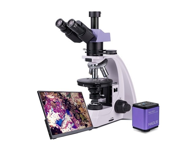 Microscopio polarizzatore digitale MAGUS Pol D800 LCD Microscopio polarizzatore digitale MAGUS Pol D800 LCD