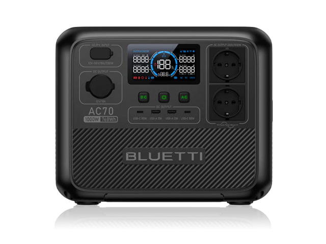 Power Station Portatile AC70 1000W 768Wh Power Station Portatile AC70 1000W 768Wh