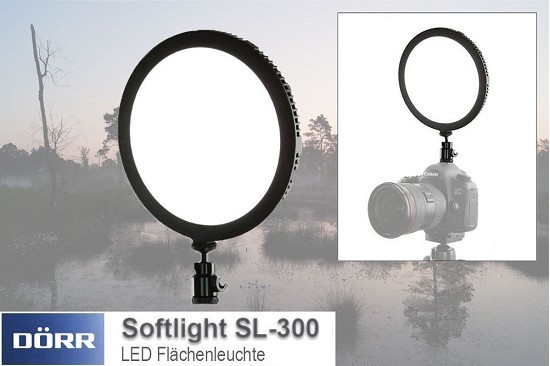 Dorr Illuminatore SL-300 LED per fotocamere e videocamere