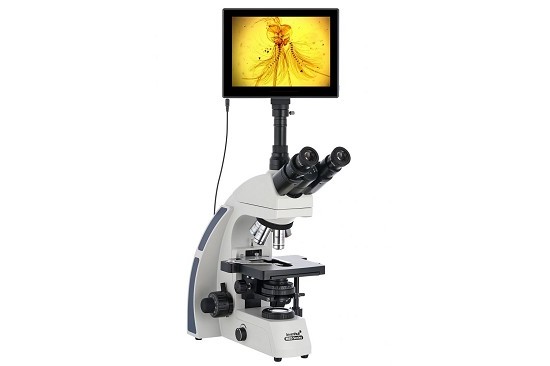 Levenhuk Microscopio trinoculare digitale Levenhuk MED D40T LCD