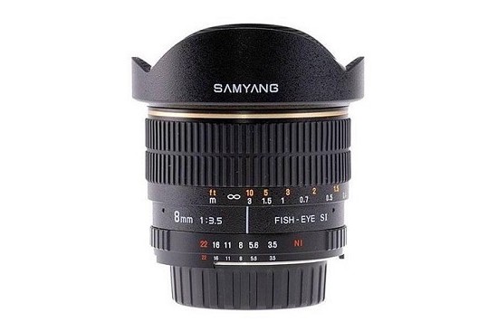 Samyang Obiettivo Samyang 8mm.