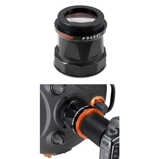 fotocamera su telescopio | riduttore di focale | adattatore smartphone telescopio