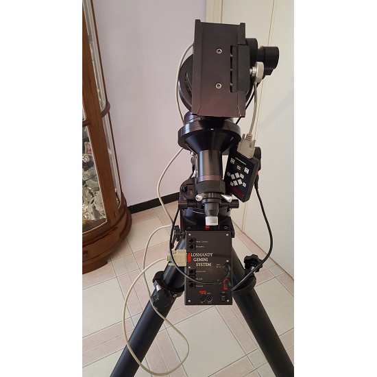 montatura equatoriale come si usa | cerchi graduati telescopio verona | messa in stazione telescopio