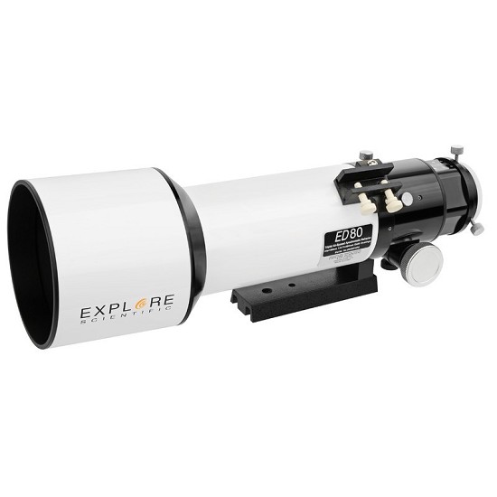 Tubo ottico ED APO 80MM F/6 FCD-100 ALU Hexafoc telescopi usati | telescopio astronomico | tipi di telescopi | quale telescopio per vedere i pianeti