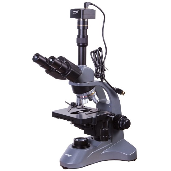 Microscopio trinoculare digitale Levenhuk D740T 5.1M microscopio trinoculare usato | microscopio trinoculare con telecamera | microscopio tridimensionale