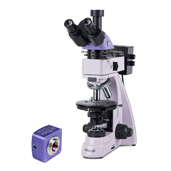 Microscopio Polarizzatore Digitale MAGUS Pol D850 Microscopio a contrasto di fase | Microscopio ottico | Microscopio a fluorescenza | Polarizzazione