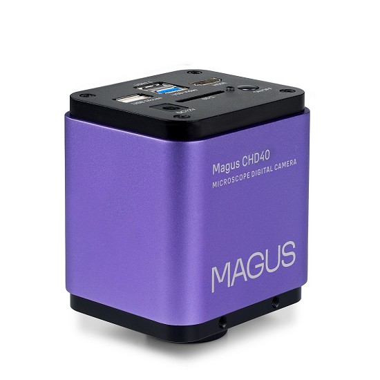 Fotocamera digitale MAGUS CHD40 Telecamera per microscopio ottico | camara 4k microscopio | microscopio trinoculare con telecamera