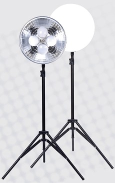 lampade da studio fotografico a led | lampade per fotografia professionale | set fotografico led